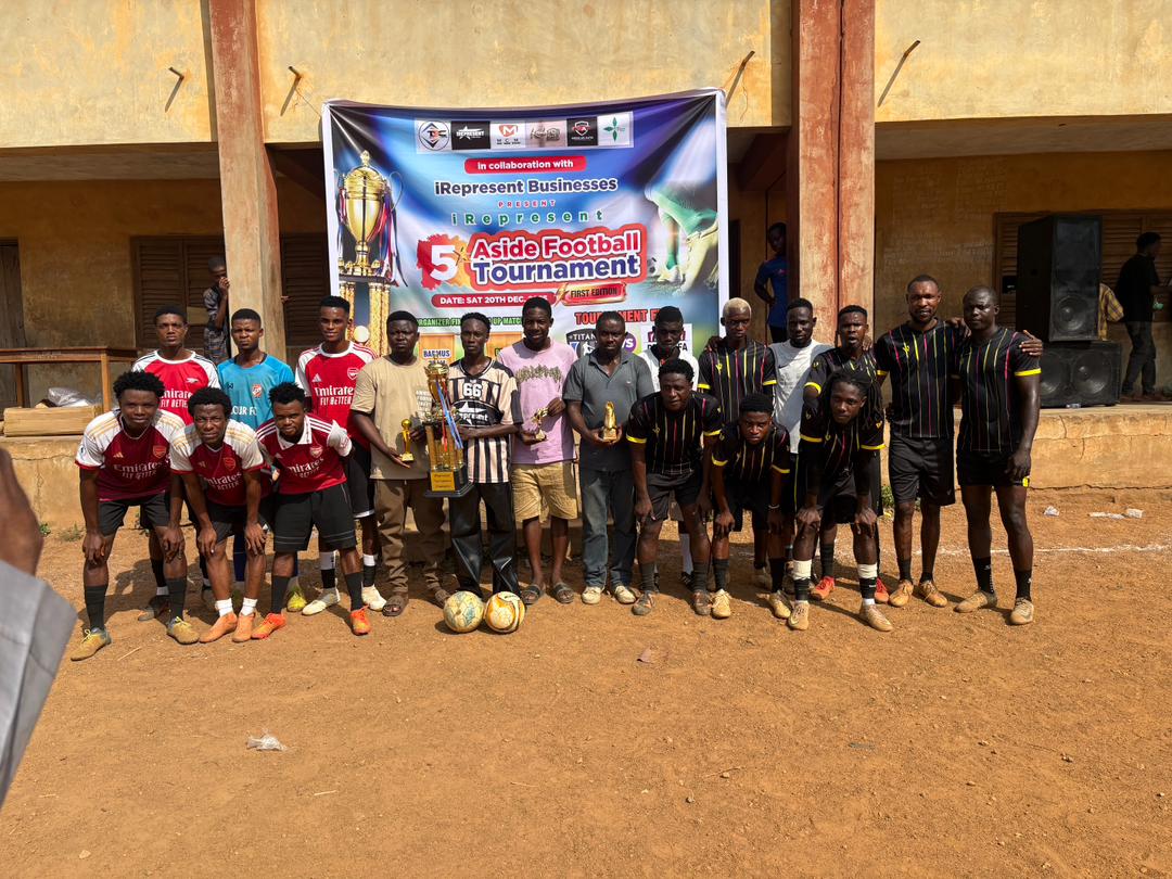 iRepresent Businesses 5-a-side football tournament